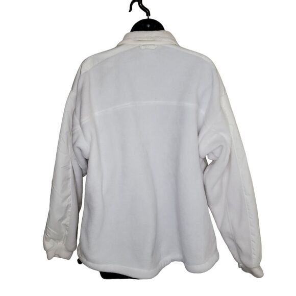 Columbia Core fleece & nylon full zip jacket size XL - Picture 2 of 9